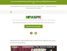 Tablet Screenshot of pasfbayarea.org